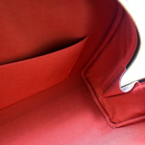 LOUIS VUITTON Nolita Hand Bag Damier Ebene Leather Brown France N41455 45FA611 - Picture 14 of 15